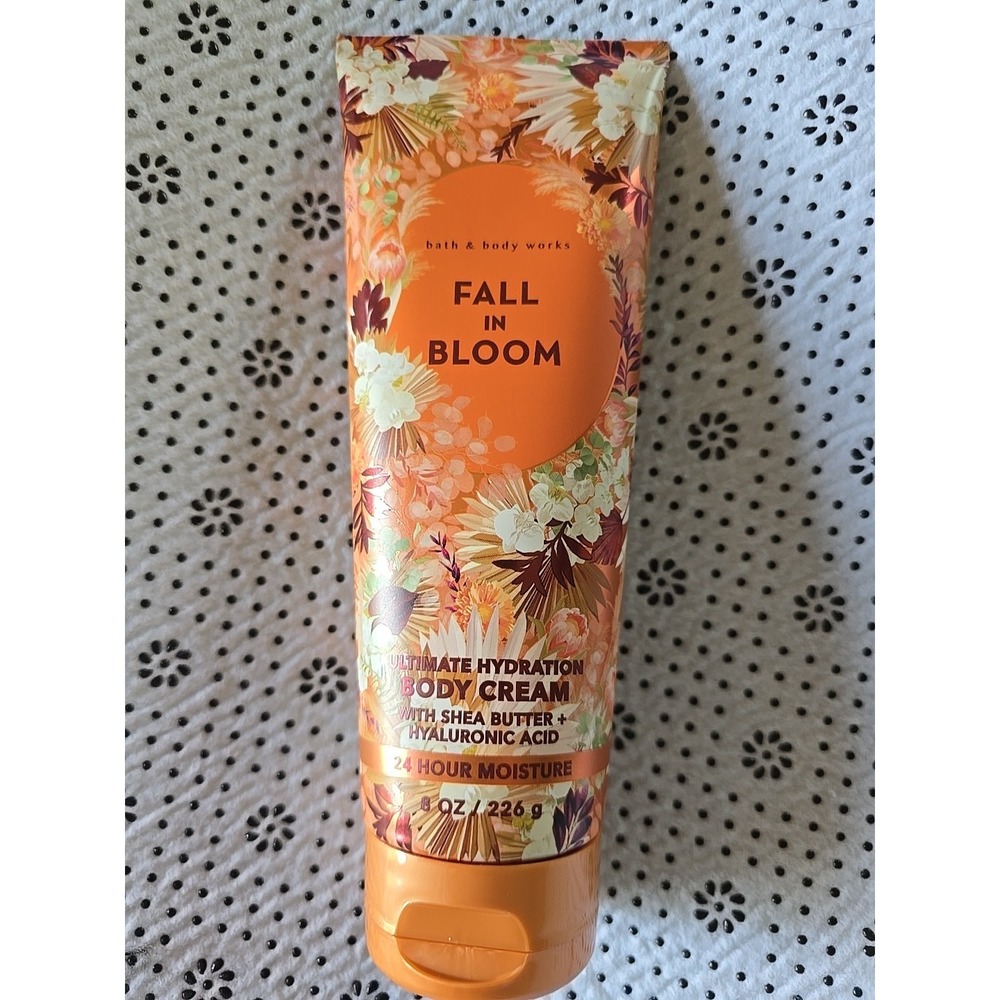 BATH & BODY WORKS FALL IN BLOOM BODY CREAM 24 Hour Moisture
